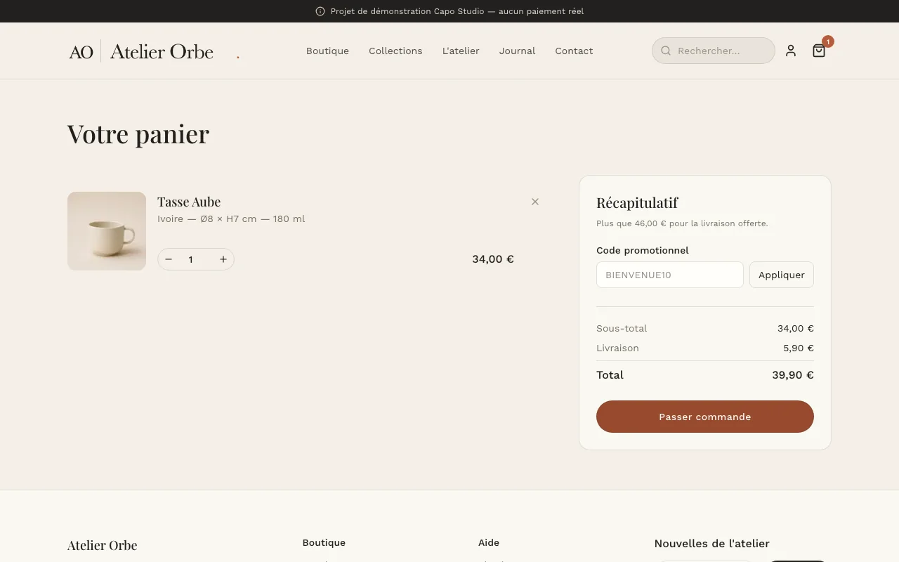 Capture d'écran de la page Persistant, sans compte, toujours revérifié